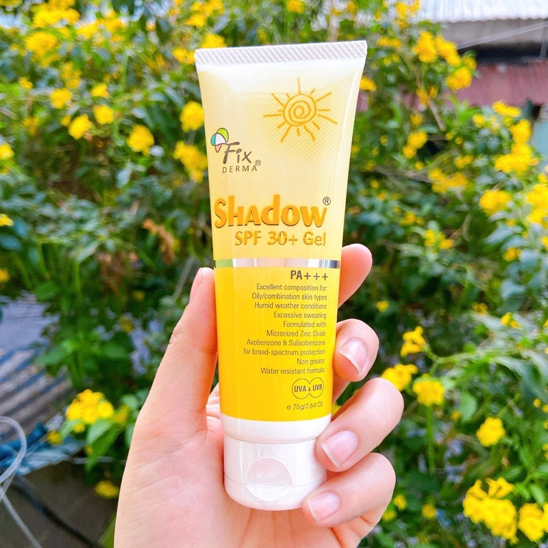 Gel Chống Nắng Da Mặt Fixderma Shadow SPF 30+ 75g