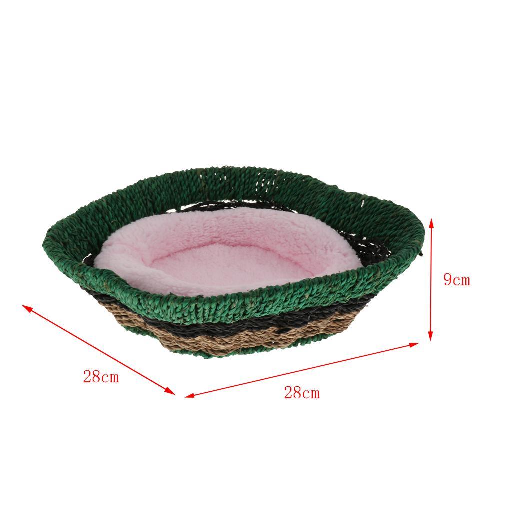 Hamster Bed Warm Sleep Mat Pad Nest For Guinea Pig Squirrel Small Animals