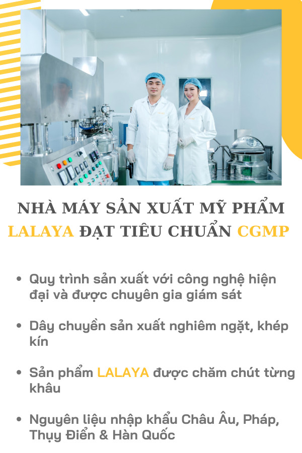 Kem dưỡng trắng da body an toàn hiệu quả nhanh có chống nắng LALAYA BODY WHITENING NANO COLLAGEN CREAM (250G)