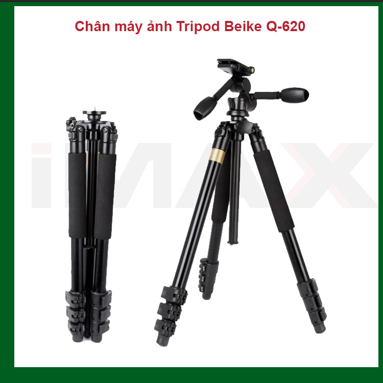 CHÂN MÁY ẢNH TRIPOD BEIKE Q-620 - HÀNG NHẬP KHẨU