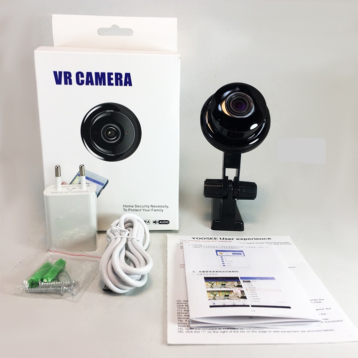 Camera wifi mini cao cấp Yoosee  VR360 HD-720P JW-Q2 - Hàng chính hãng