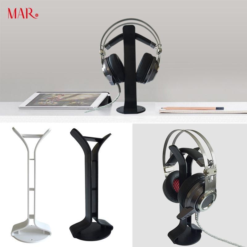 ️ Giá Đỡ Kê Tai Nghe HeadPhone Bằng Nhựa ABS Hình Chữ Y Chắc Chắn, 2 Thanh Kép