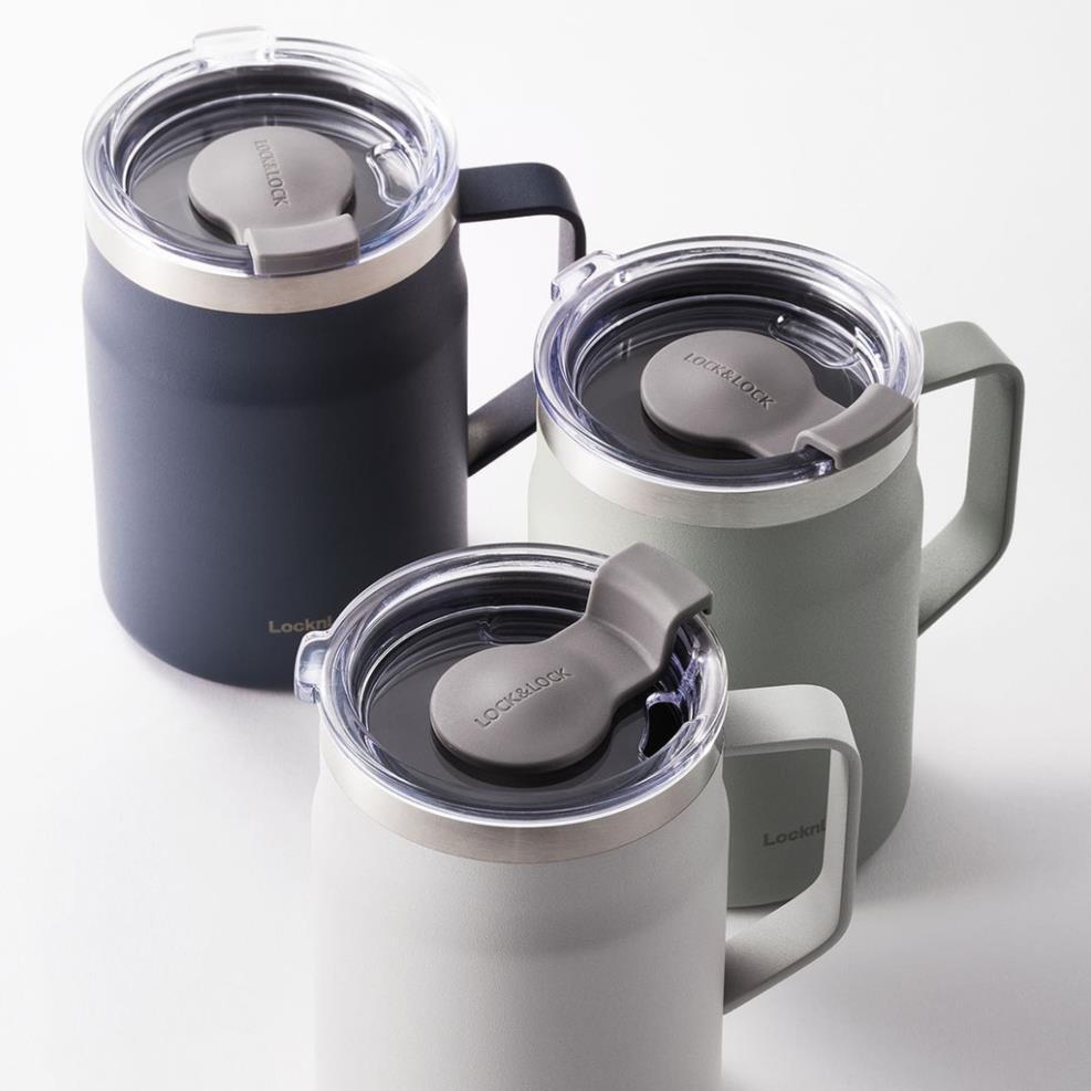 Cốc giữ nhiệt Lock&amp;Lock Metro Mug 475ml LHC4219 (3 màu)