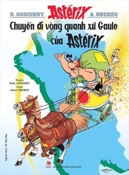 Sách - Astérix - Chuyến Đi Vòng Quanh Xứ Gaule Của Astérix