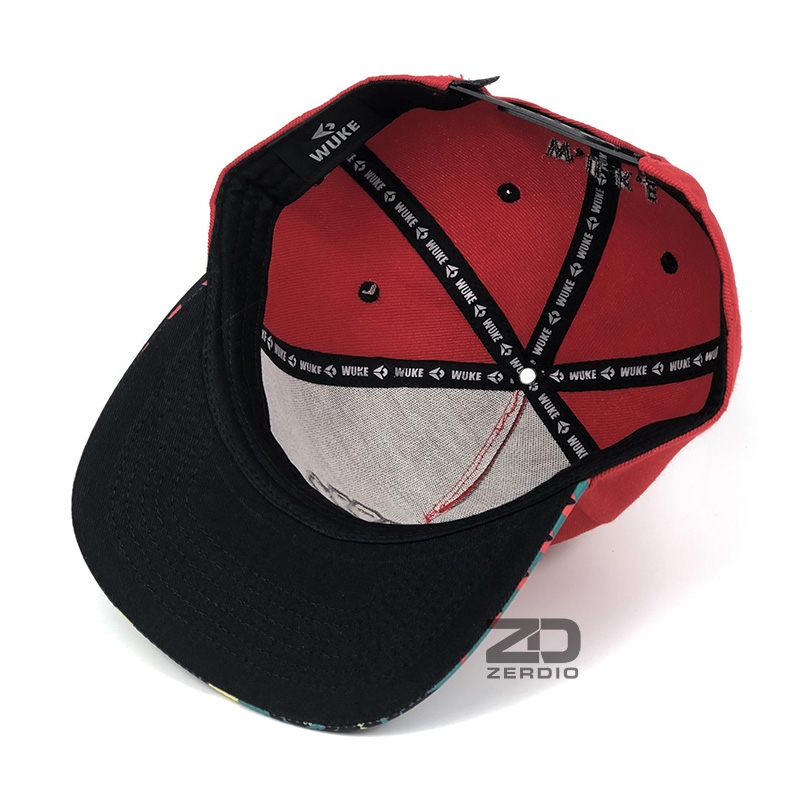 Nón hiphop snapback, mũ nam màu đỏ phong cách cá tính - SN86