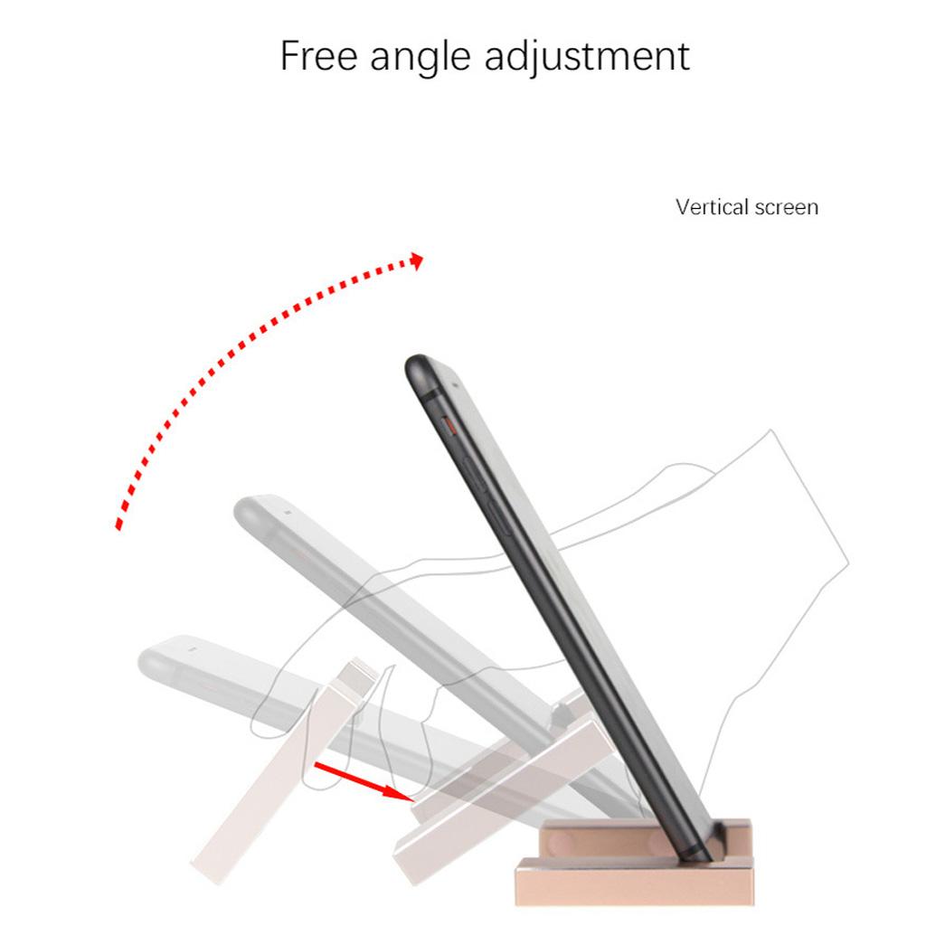 Desktop Magnetic Folding Holder Bracket Stand for iPad Cell Phone
