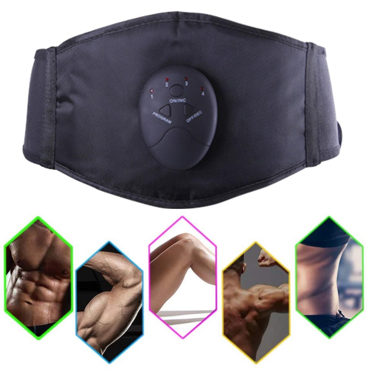 Rung Cơ Bụng Máy Bay Huấn Luyện Cơ Thể Giảm Béo ABS Máy Massage Bụng Máy Kích Thích Thắt Lưng Hỗ Trợ Đốt Cháy Mỡ Giảm Cân