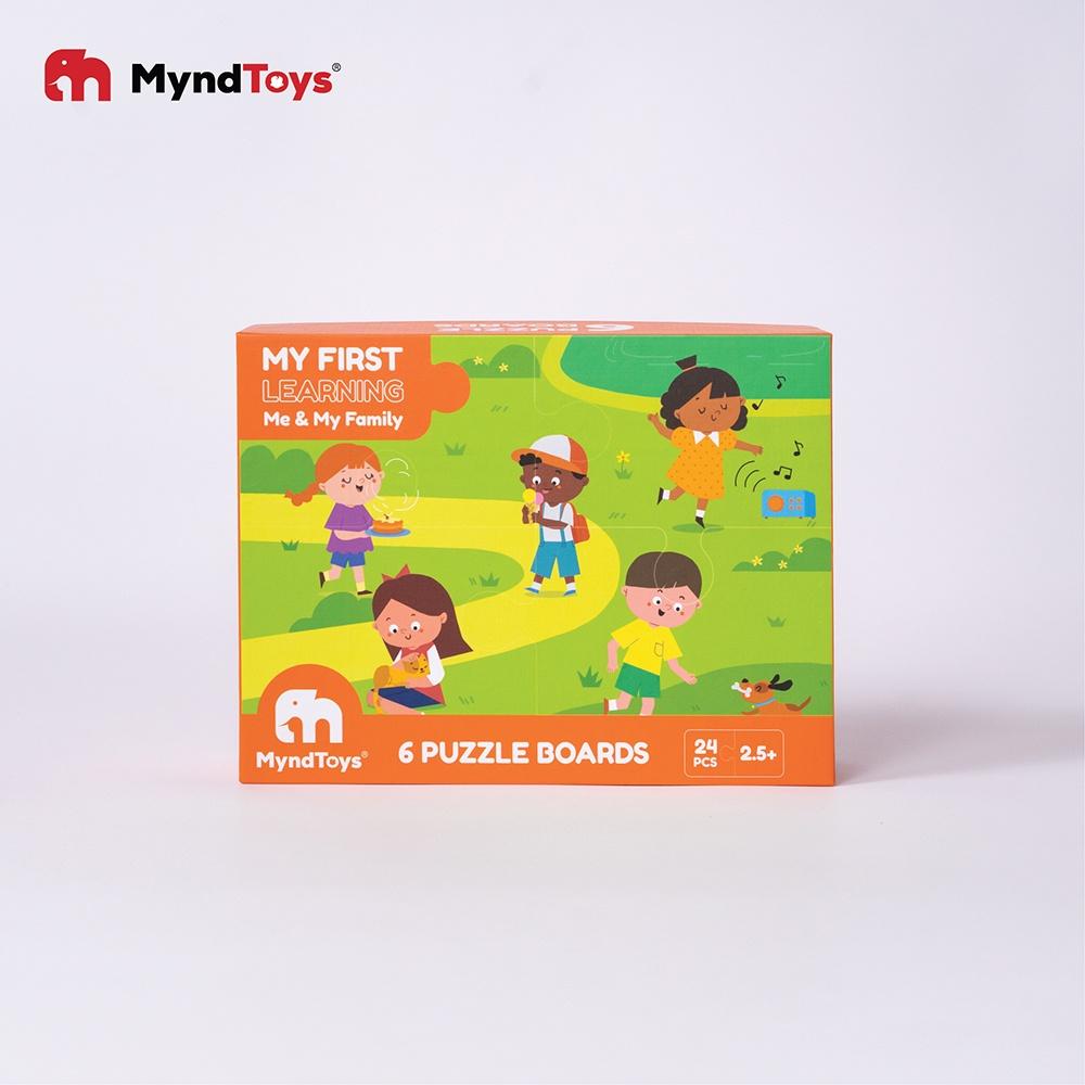 Bộ ghép hình Myndtoys cho bé từ 2 tuổi rèn luyện tư duy và rất nhiều kỹ năng quan trọng