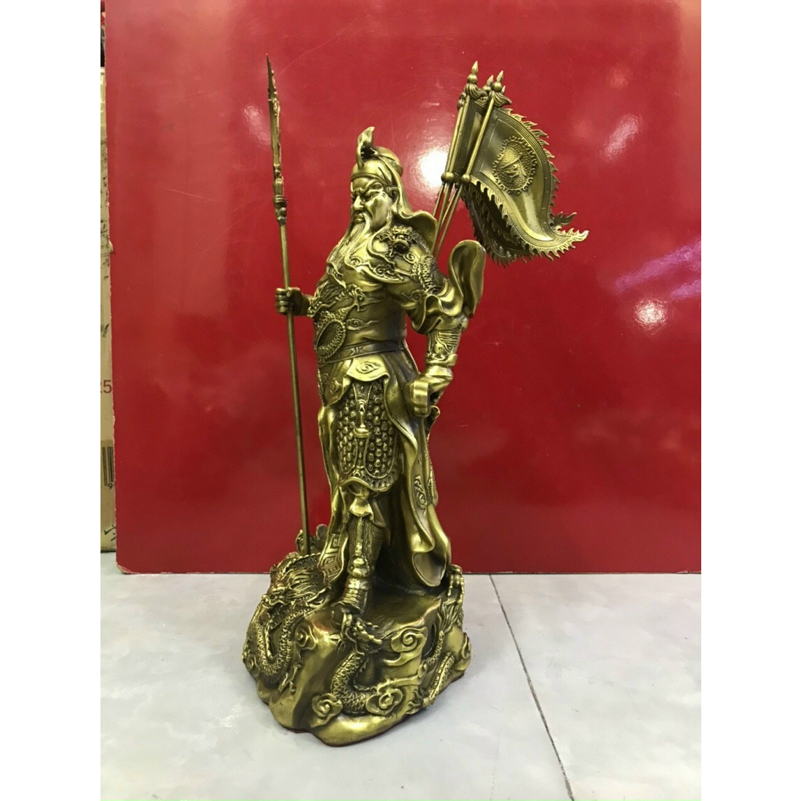 Quan công 5 cờ - Decor trang trí để bàn