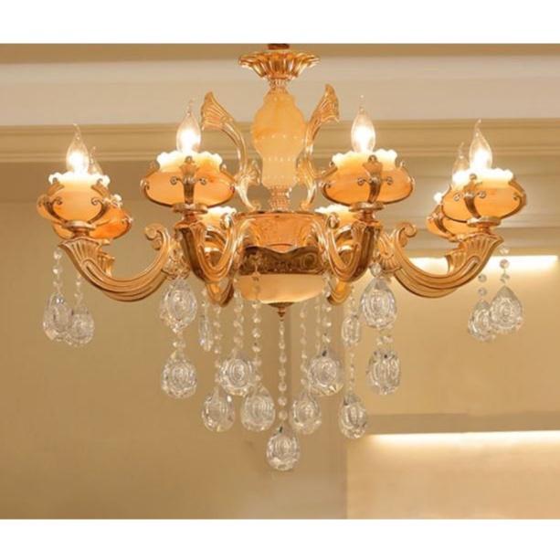 Đèn chùm ZONLE kiểu dáng hiện đại trang trí nhà cửa cao cấp loại 8 tay