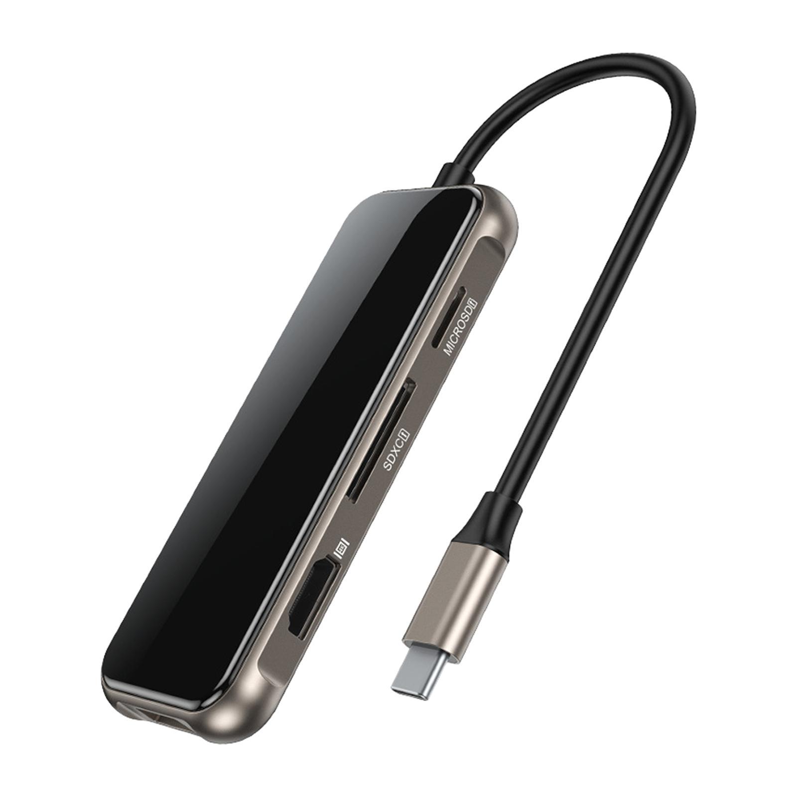 USB C Hub Docking Station USB C Multiport Adapter for Computer Mouse Laptops