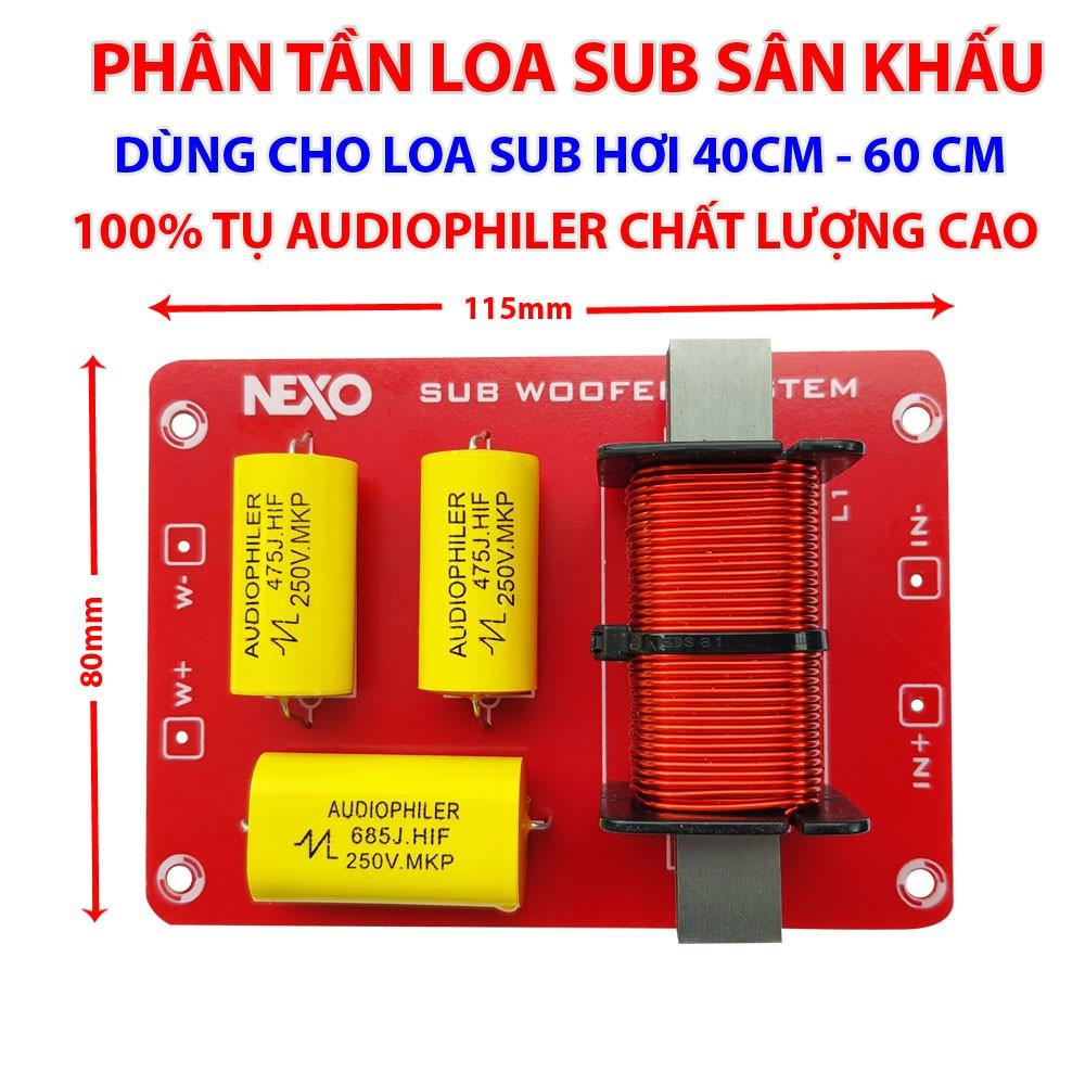 MẠCH PHÂN TẦN SUB DÙNG CHO LOA SUB SÂN KHẤU VÀ GIA ĐÌNH CHẤT LƯỢNG CAO | SUB WOOFER