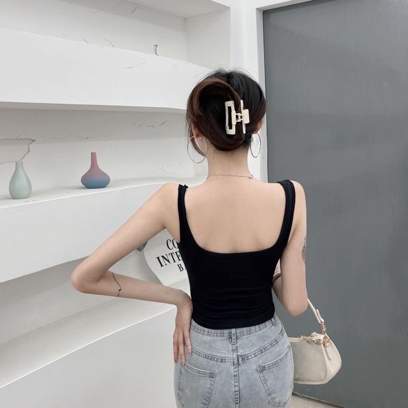 ️ Áo Bra Thun Mềm Dáng Lửng Sẵn Đệm Ngực Siêu Hot 1809 ️