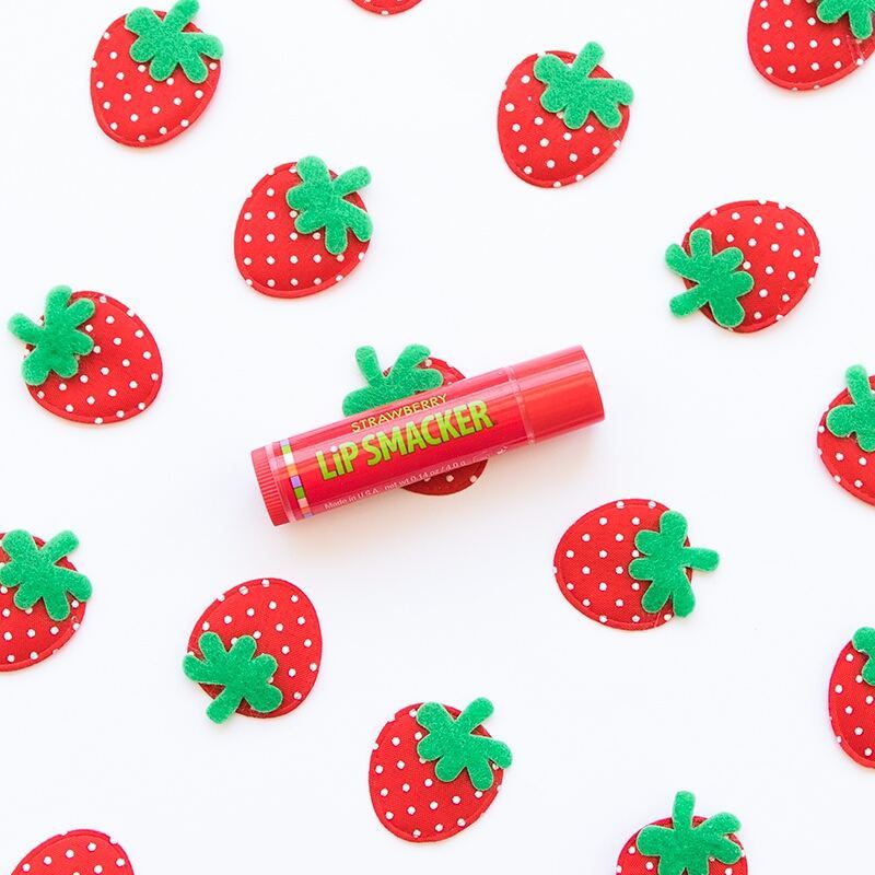 Lip Smacer - Set Son Hương Trái Cây 6 Vị Truyền Thống Vỉ Nhôm - Lip Smacker Fruity Strawberry