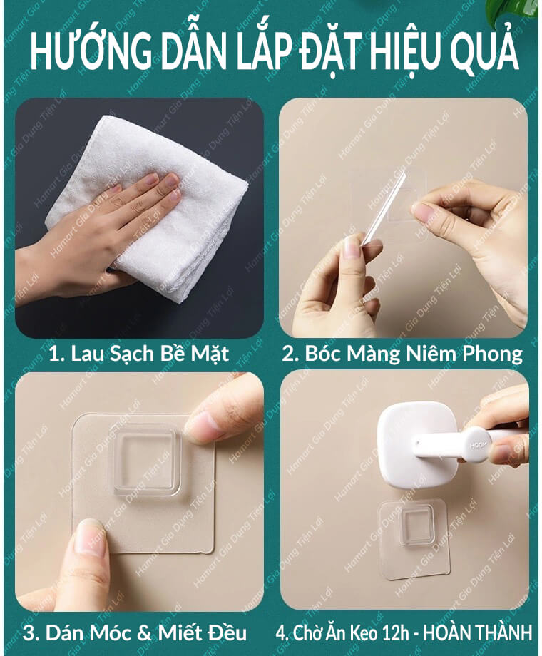 20 Mẫu Miếng Dán Dự Phòng Thay Thế Treo Kệ Nhà Tắm Hamart Móc Sơ Cua Giá Kệ Ecoco Oenon Siêu Dính Tường