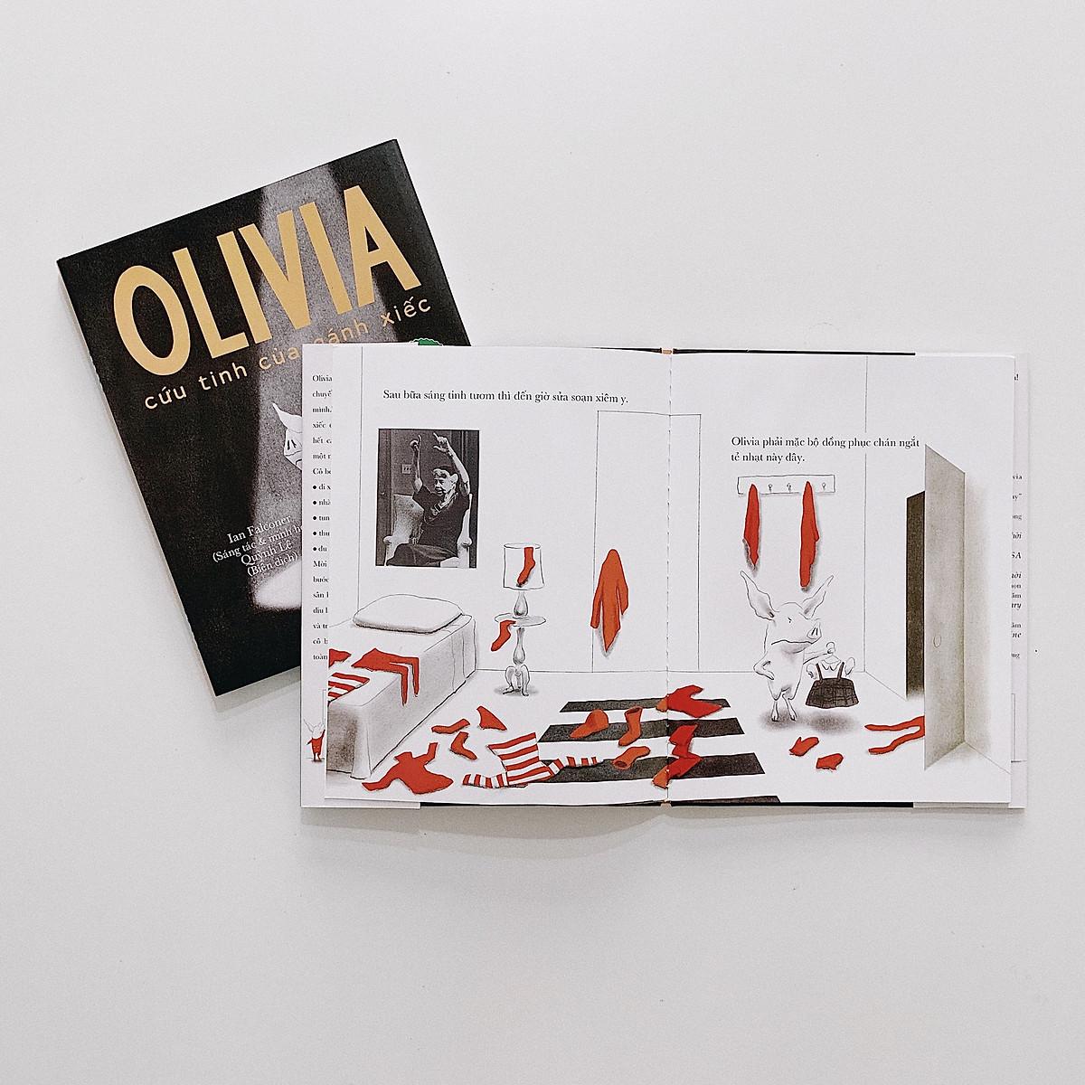 Sách Olivia cứu tinh của gánh xiếc