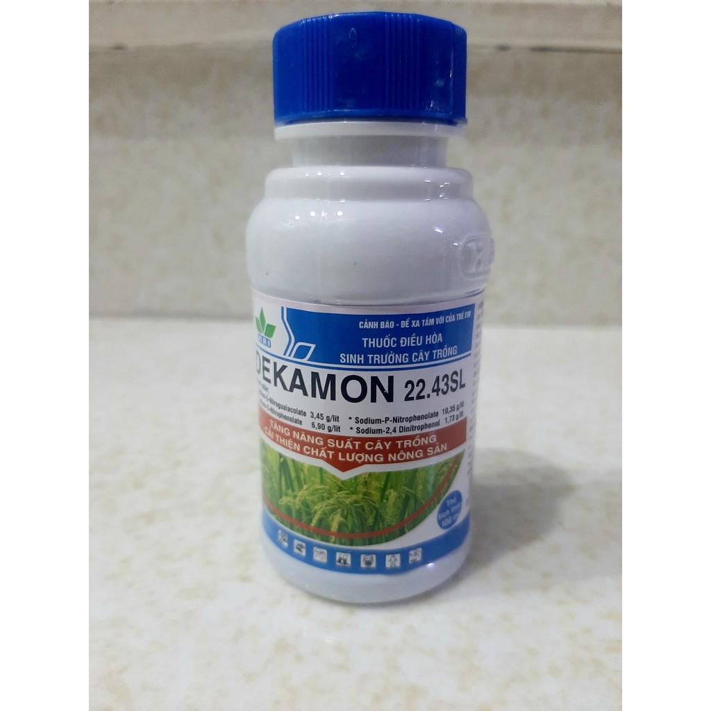 Phân bón lá DEKAMON 22.43SL , phân bón lá kích thích sinh trưởng chai 100ml