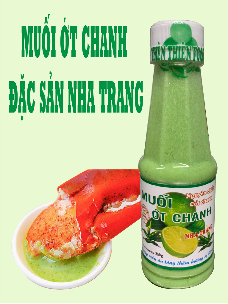 Muối ớt chanh hải sản Nha Trang 250g