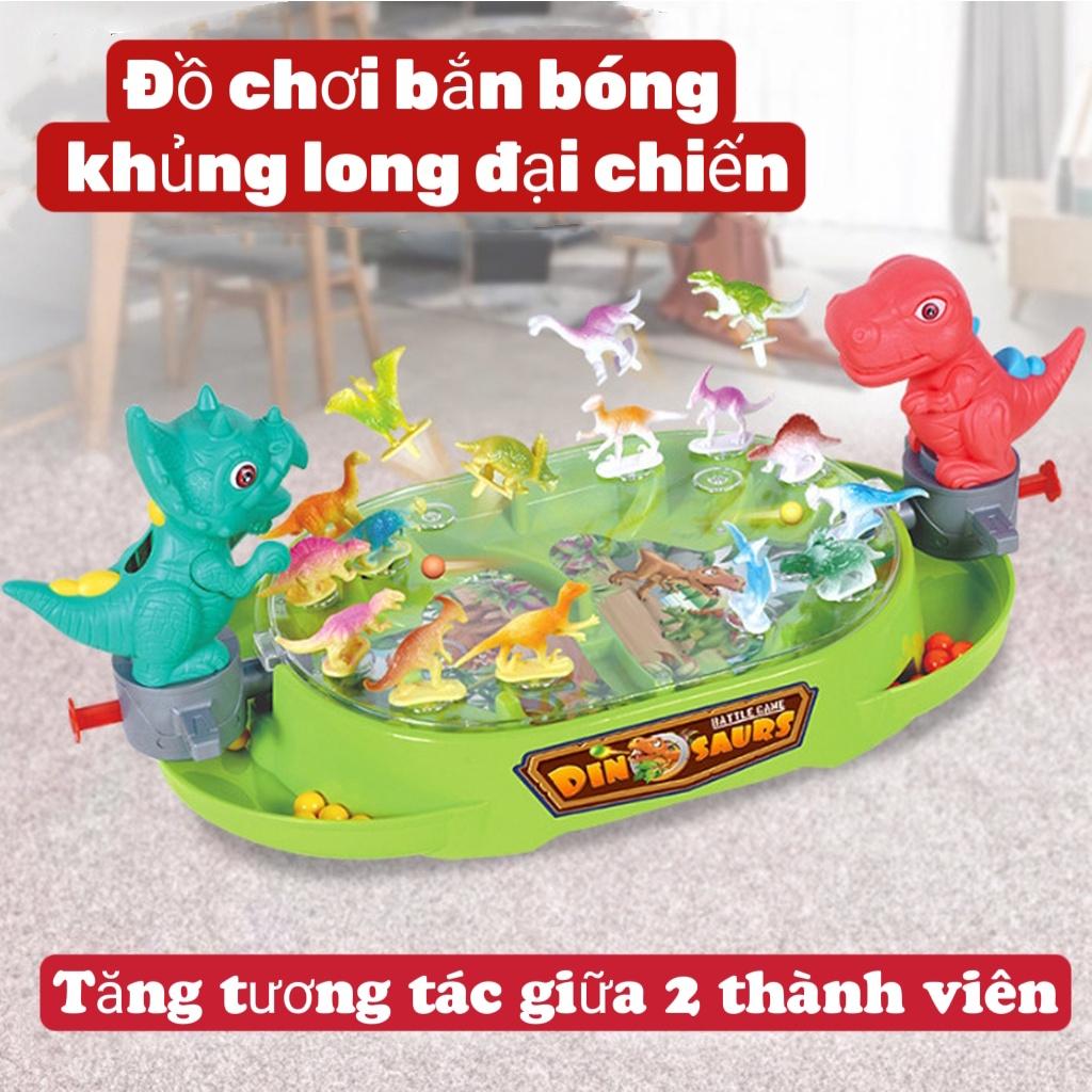 Đồ chơi giải trí trận chiến khủng long máy bắn bi tương tác giáo dục trẻ em với cha mẹ