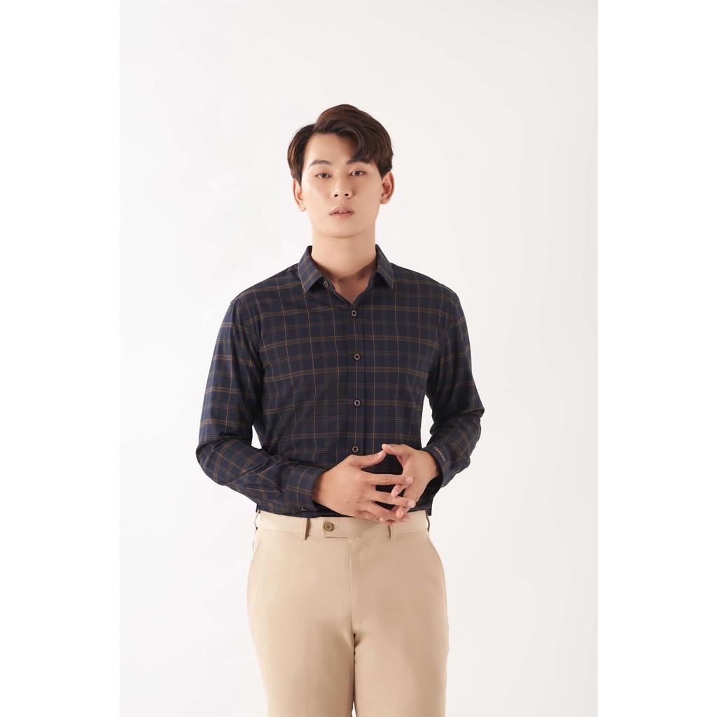 Áo sơ mi nam dáng slimfit Generos mã 010122422MF AK 311