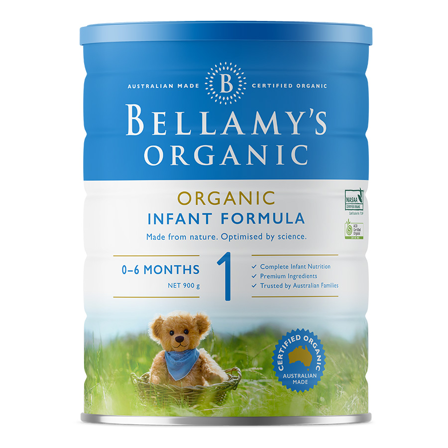 Sữa Công Thức Hữu Cơ Bước 1 Bellamy's Organic (900g)