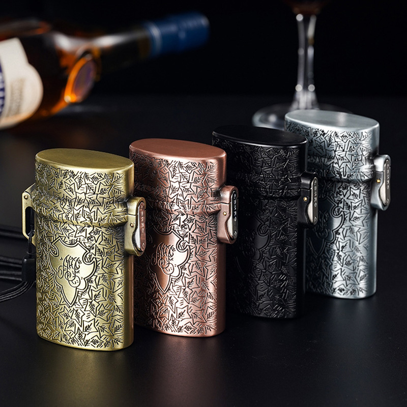 Hộp Đựng Thuốc Đồng Thau Có Dây Đeo