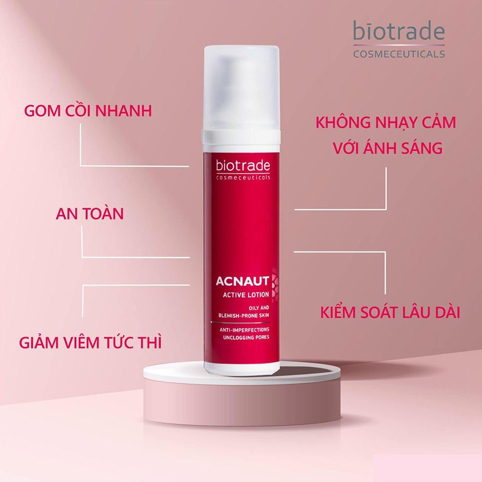 HÀNG NHẬP KHẨU - Lotion chấm mụn Biotrade Acnaut Active Lotion Dung dịch ngừa giảm mụn hoạt tính -Dược Mỹ Phẩm Nhập Khẩu