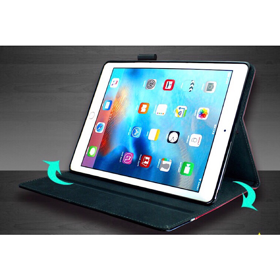 Bao da cho iPad Mini 6 hiệu Kaku Leather Canvas Silicone chống sốc - Hàng nhập khẩu
