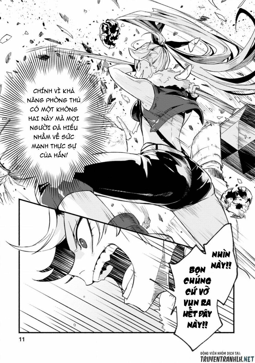 sono monban, saikyou nitsuki: tsuihou sareta bougyo ryoku 9999 no senshi, ou miyako no monban chapter 6.1 11