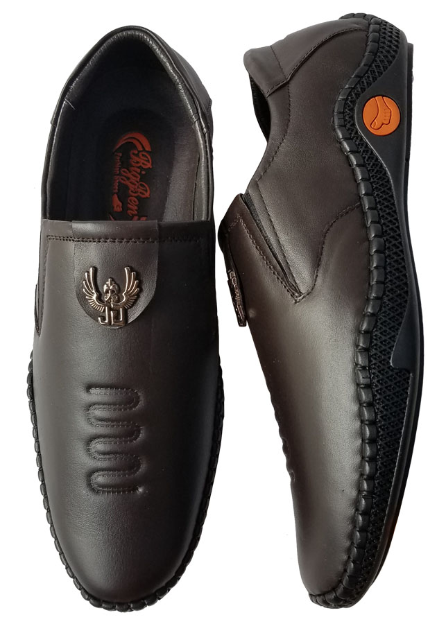 Giày Mọi Nam Da Bò BIGGBEN Cao Cấp GM245