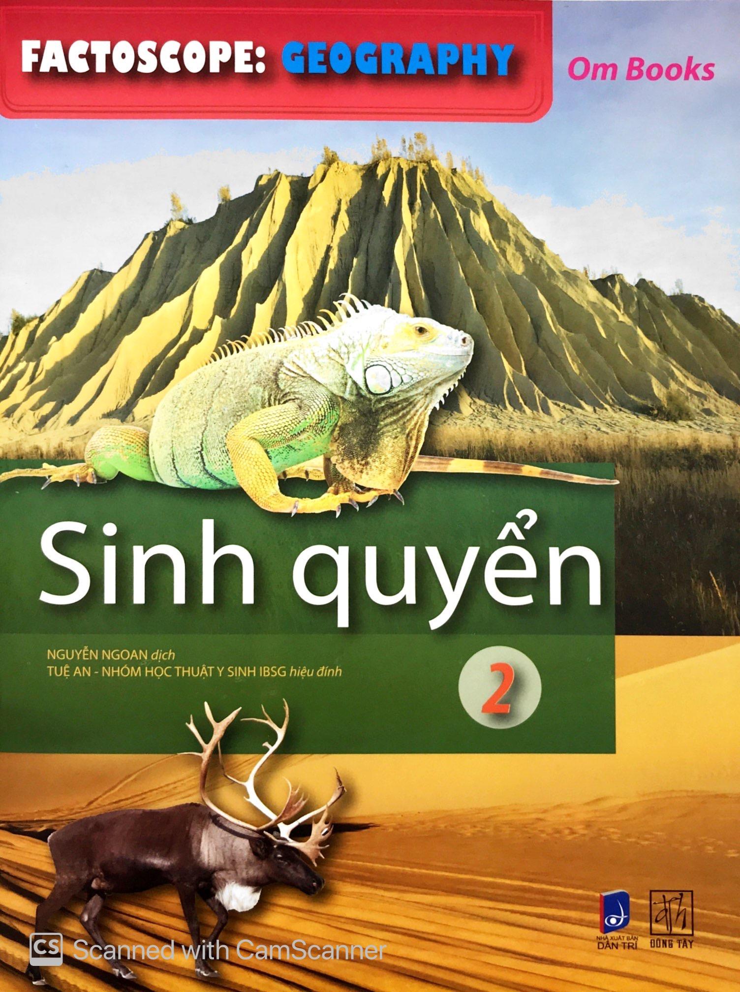 Factoscope: Geography - Sinh Quyển 2 (Tranh Màu)