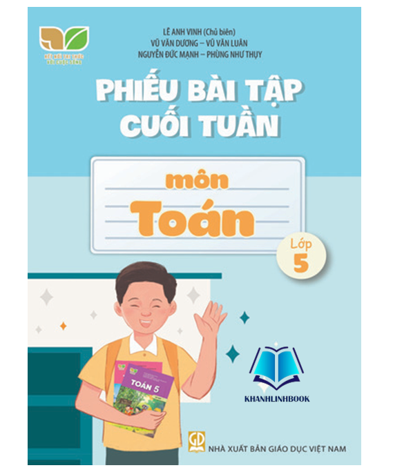 Sách - Phiếu bài tập cuối tuần môn Toán 5 ( kết nối )