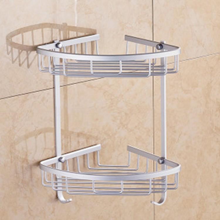 KỆ GÓC NHÀ TẮM 2 TẦNG BẰNG INOX