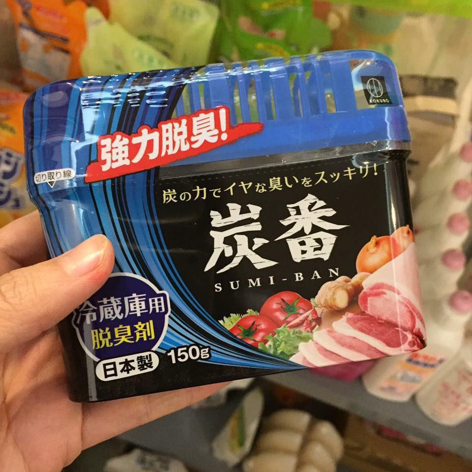 HỘP KHỬ MÙI TỦ LẠNH dùng được cho cả ngăn thịt cá và rau củ - Hàng Nhật