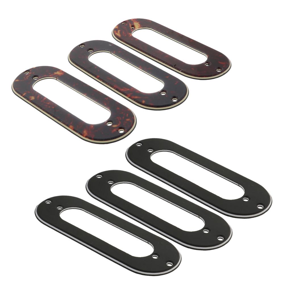 Baoblade 6 Ghita Điện Kim Loại Đơn Cuộn Dây Thu Gắn Vòng Bán Tải Khung Bao