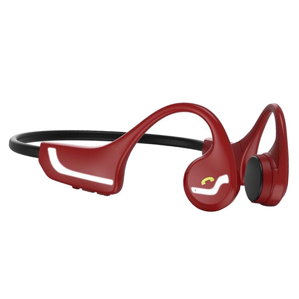 Bluetooth Bone Conduction Headphones Waterproof Music Earphone Ear Hook
