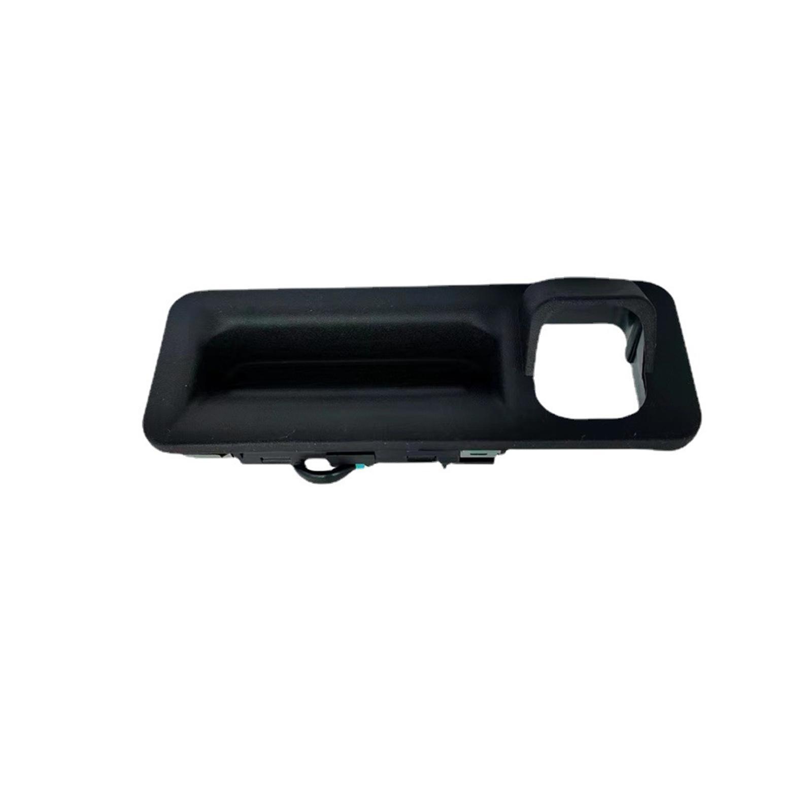 Black Outside Trunk Lid Lock Tailgate Handle for 2016-2019