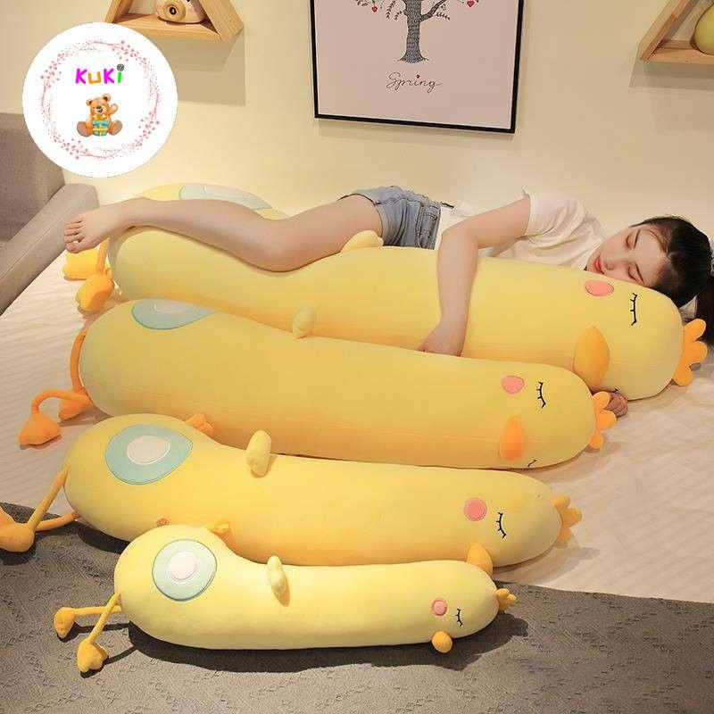 Gấu Bông Gối Ôm Con Gà Vàng Siêu Dễ Thương 1m2