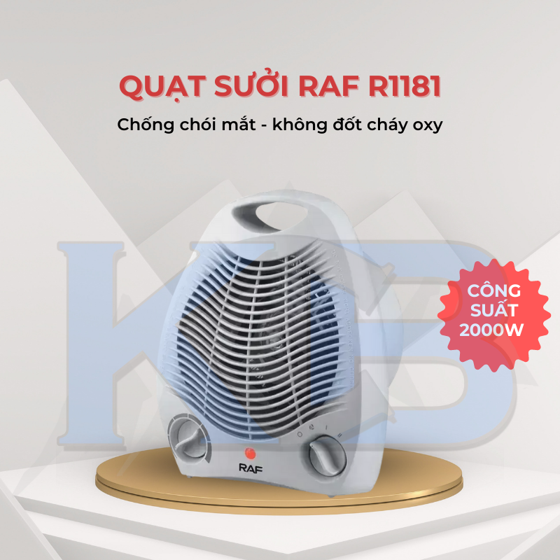 Quạt sưởi văn phòng 2kw