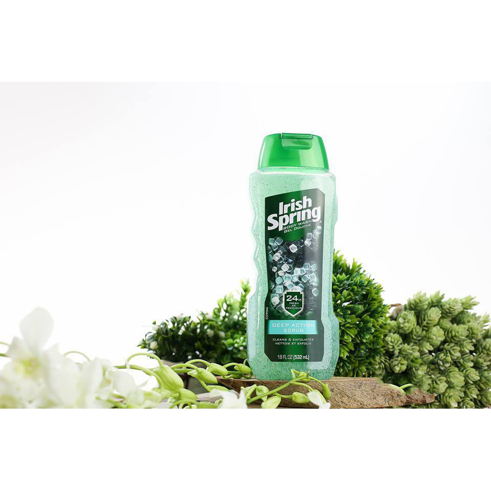 Sữa tắm Nam nhập khẩu Mỹ - Spring Body wash Gel Doche 532ml bảo vệ 24h