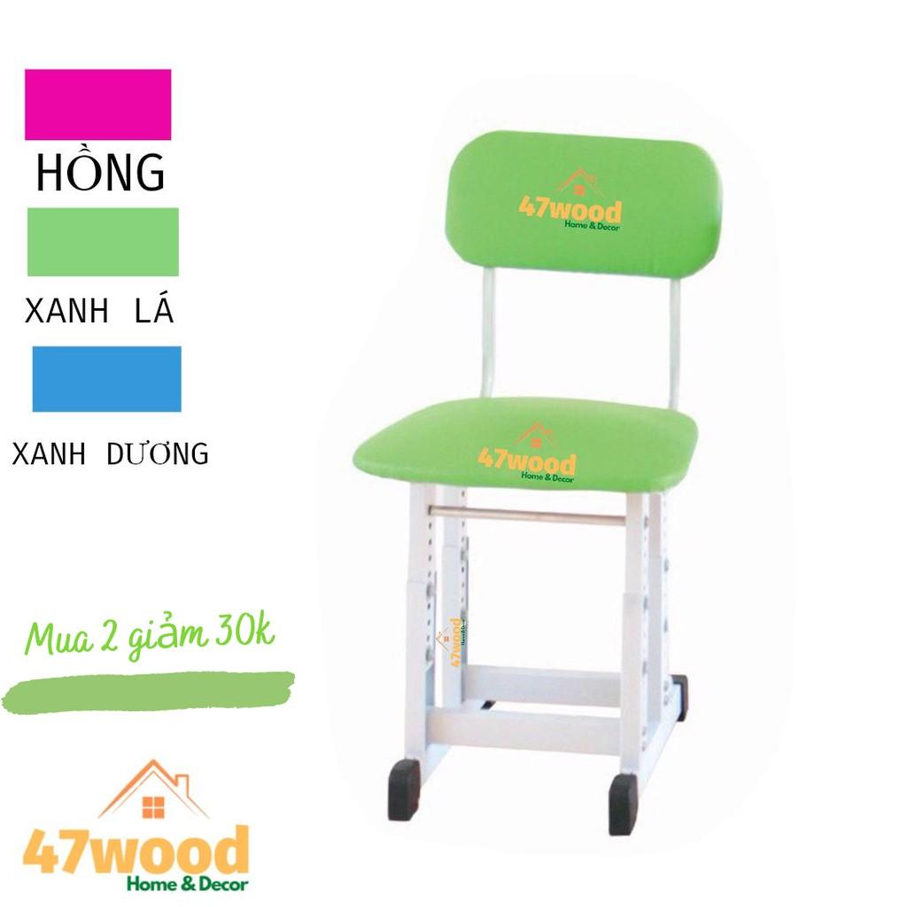 Bộ bàn ghế học sinh tăng chỉnh độ cao, hàng việt nam chất lượng cao 47wood-CL