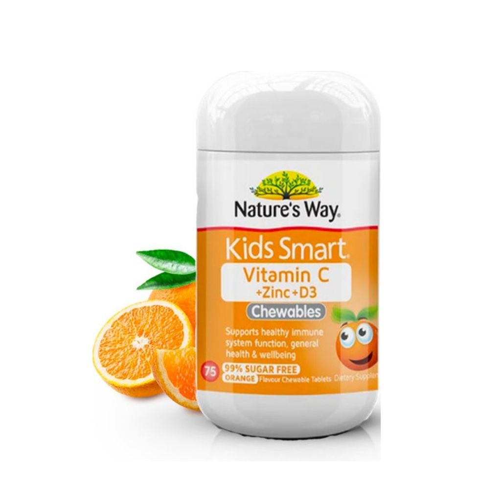 Combo 3 Viên Uống Nature’s Way Kids Smart Phát Triển Trí Tuệ, Bứt Phá Chiều Cao Cho Bé Từ 2 Tuổi