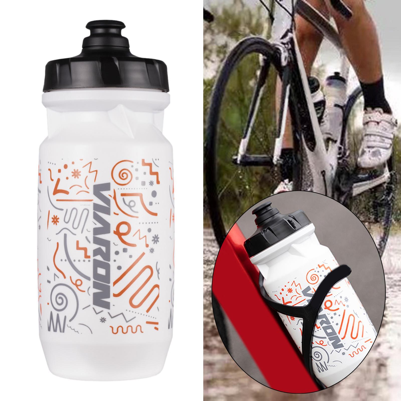 Bike Water Bottle, Bicycle Sports Kettle Easy to Grip Outdoor Drinking Cups for Fishing