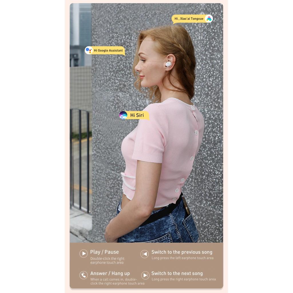 Tai nghe Bluetooth TWS Baseus WM01 Plus Encok 5.0 - Hàng Chính Hãng