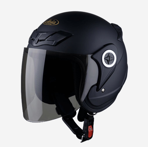 Mũ Bảo Hiểm 3/4 Có Kính ASIA MT-168