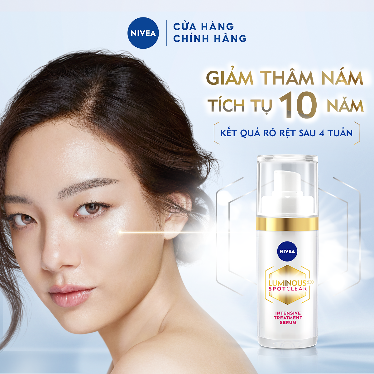 Tinh Chất Chuyên Sâu NIVEA LUMINOUS 630 Giúp Làm Mờ Đốm Nâu | Ngăn Ngừa Thâm Nám - 86580