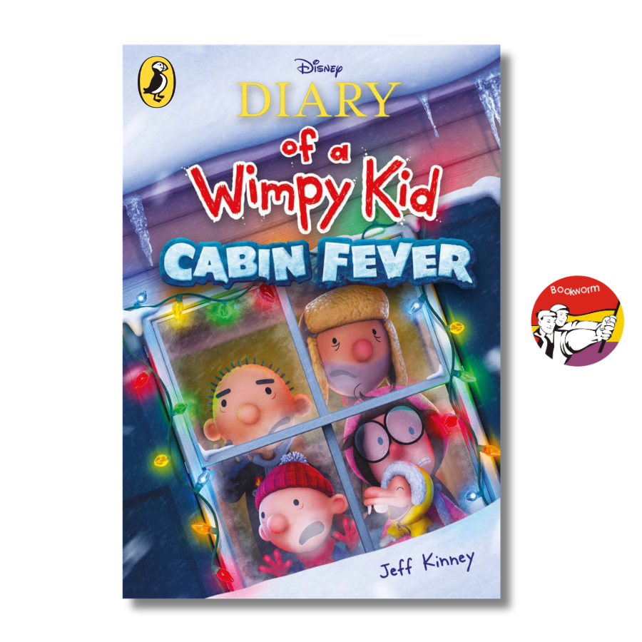 Sách - Diary of a Wimpy Kid #6: Cabin Fever - Jeff Kinney| Children Novel / Nhật ký chú bé nhút nhát