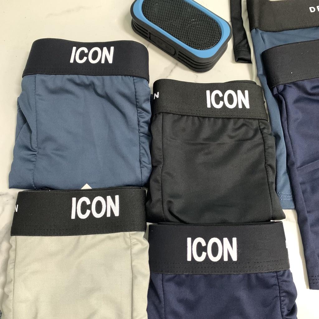 Quần Lót Nam Boxer Thun Lạnh ICON Co dãn 4 chiều, Quần sịp Nam Thun Lạnh Boxer ICON Denim Loại 1