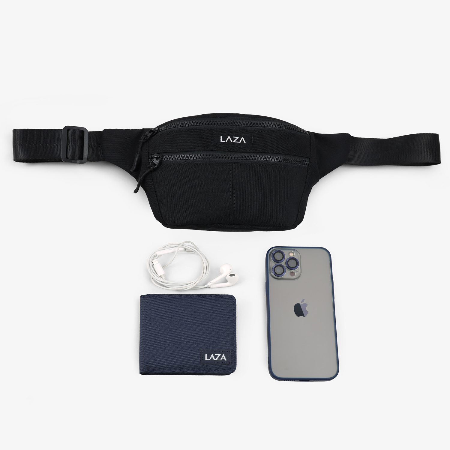 Túi đeo chéo nam nữ thương hiệu LAZA Lion Bag 581 thiết kế trượt nước cao cấp