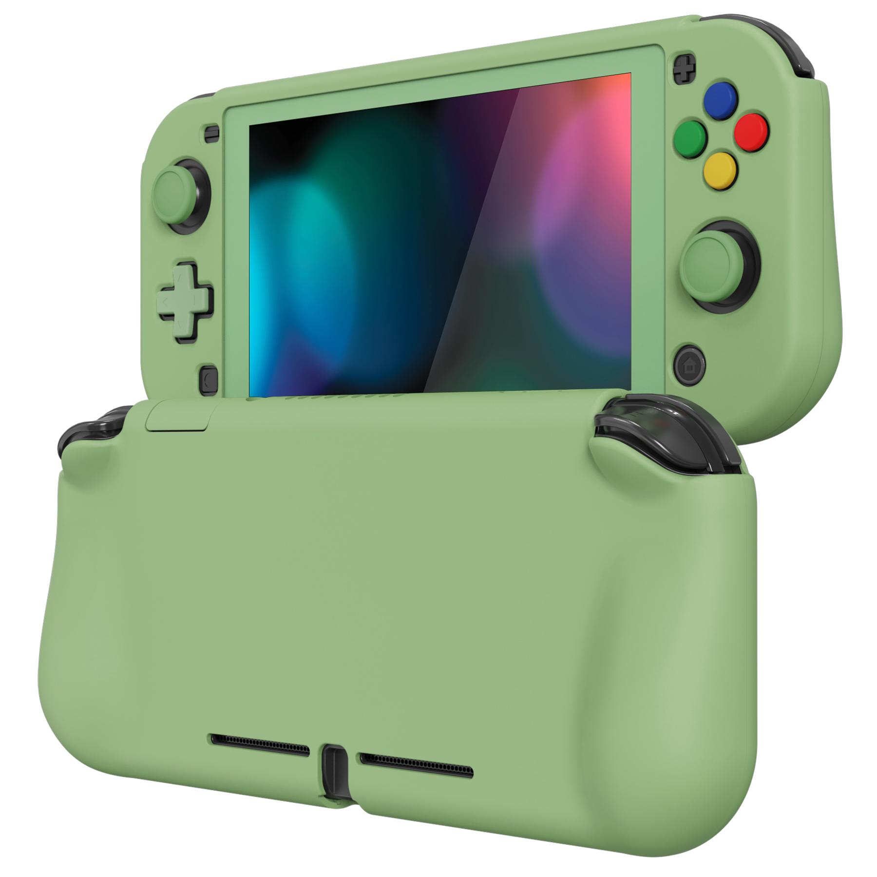 PlayVital ZealProtect Vỏ bảo vệ công thái học cho Nintendo Switch Lite w/Trình bảo vệ màn hình